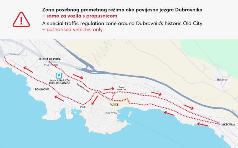 Driving in Dubrovnik Old Town – New Traffic Rules You Must Know